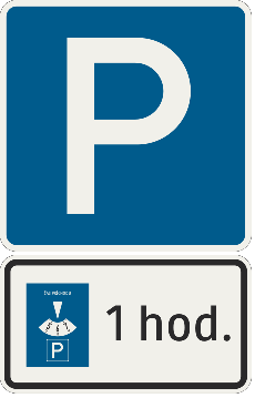 Parkovanie + Časovo obmedzené parkovanie