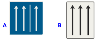 Jazda po krajnici, Počet jazdných pruhov